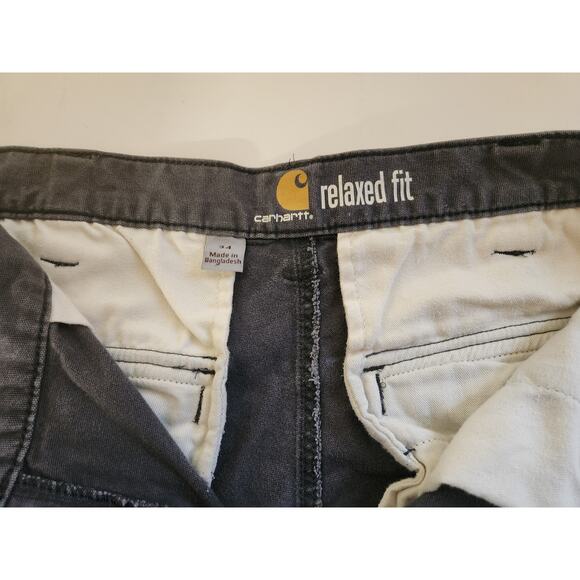 Carhartt Force Broxton Men’s Dark Gray Relaxed Fit Cargo Shorts Size 34 - Picture 4 of 5